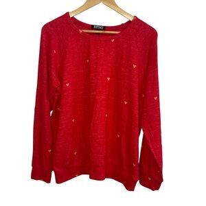 Buffalo David Bitton Red Heart Sweater